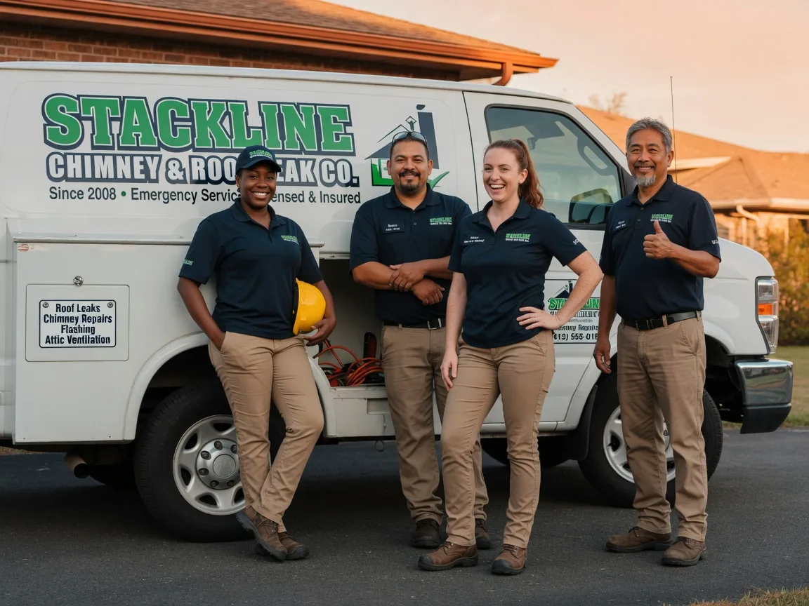 Chimney flashing repair company in Blanch, NC
